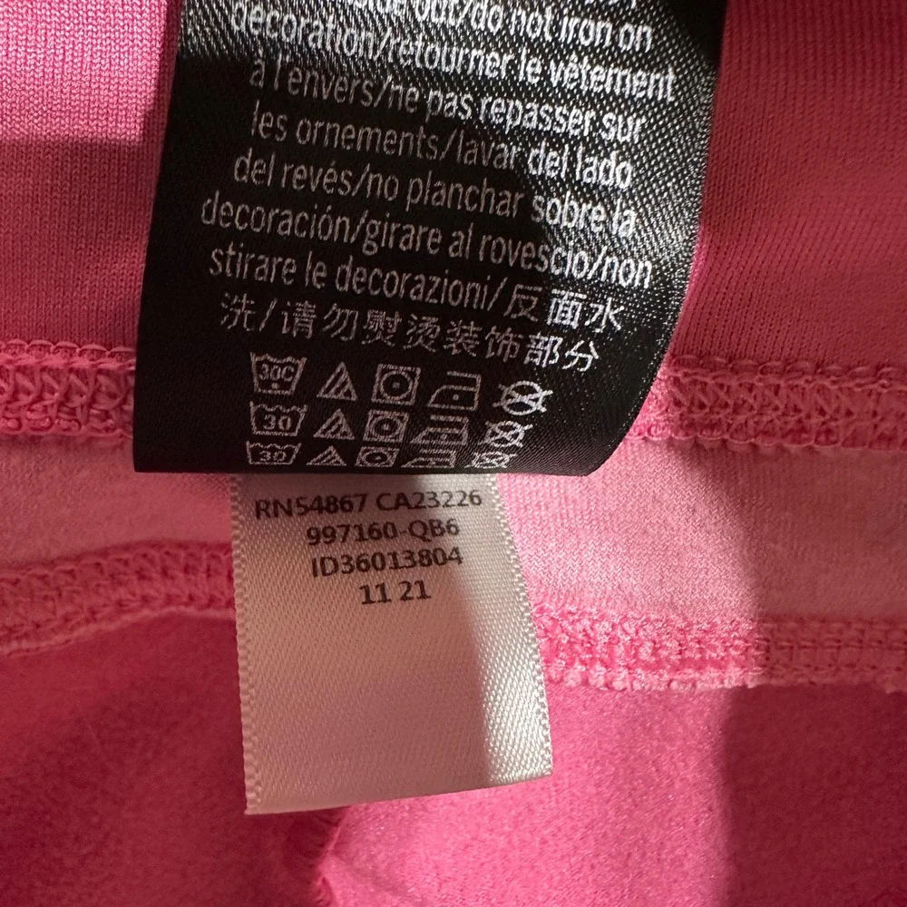 PINK Victoria's Secret Active Pink‎ Leggings XL High Rise Pocket Yoga